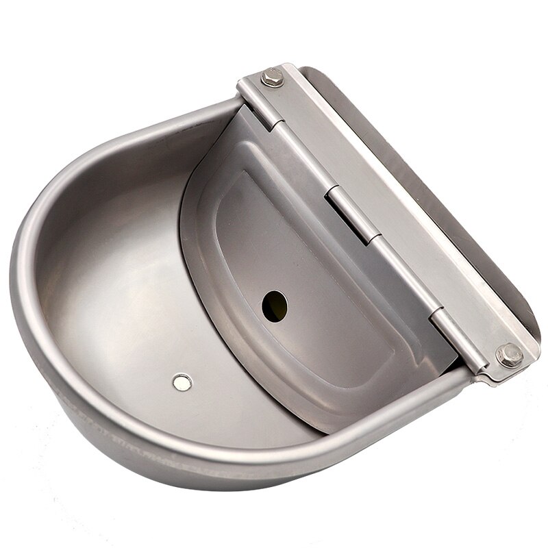 Livestock Cow Horse Automatic Water Bowls Stainless Steel Drinking Bowl Float Outlet For Cattle Dog Sheep Pig Feeder