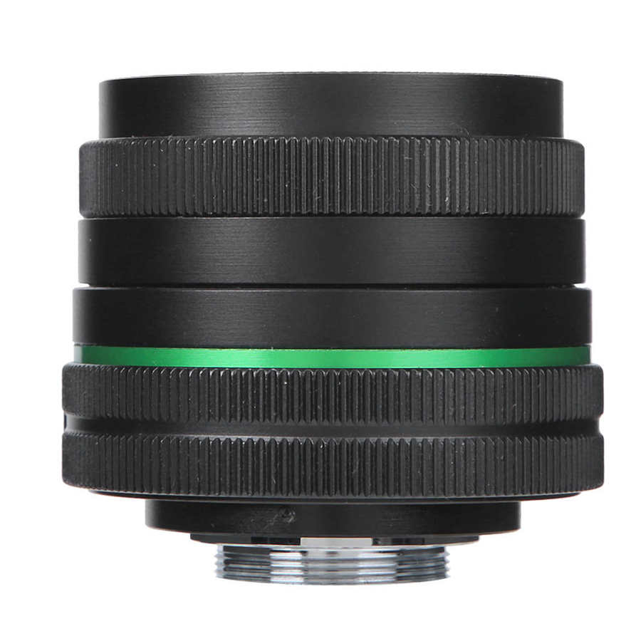 Câmera foucsing lente 35mm f1.6 c montagem apsc foucsing lente uso com adaptador para sony câmera mirrorless