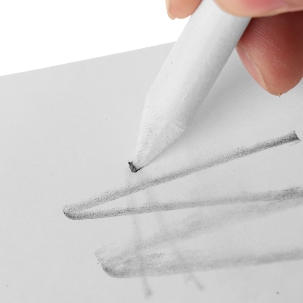 6 stks/set Wit DIY Art Tekening Pen Ambachtelijke Briefpapier Mengen Smudge Stump Stok Tortillon Sketch Art Tekening Pen Tool