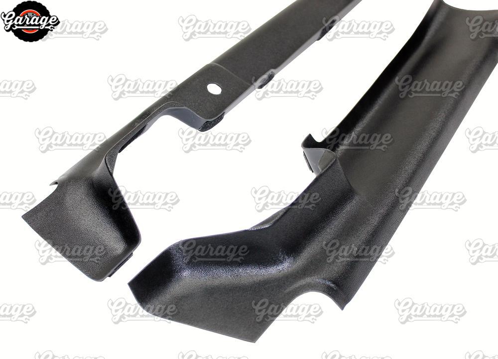 Guards of inner door sills for Renault / Dacia Duster ABS plastic accessories protect of carpet car styling tuning