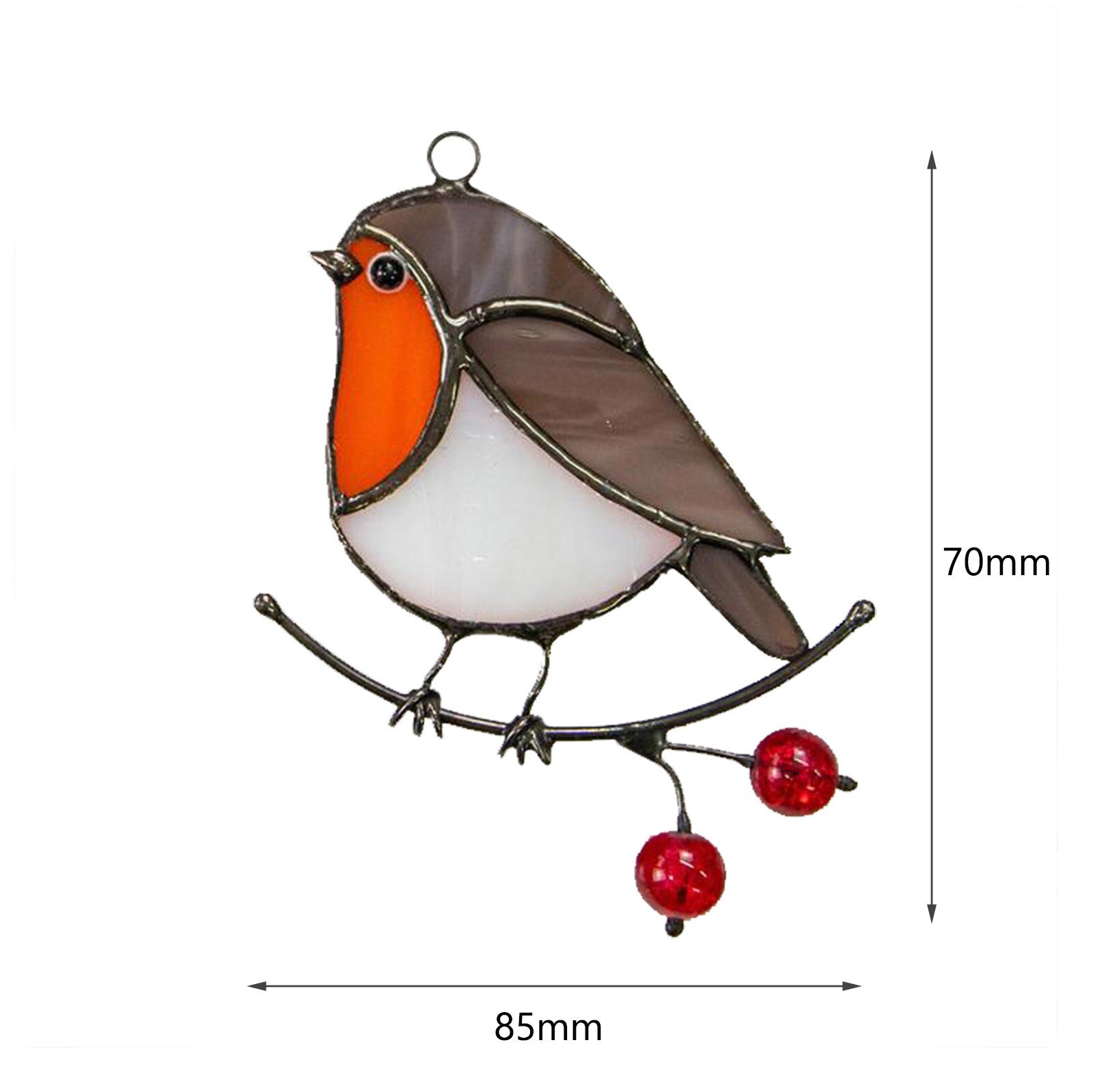 Mini Stained Bird Glass Window Hangings Acrylic Wall Hanging Birds Decor Room Accessories Scandinavian Decor Mothers Day: C