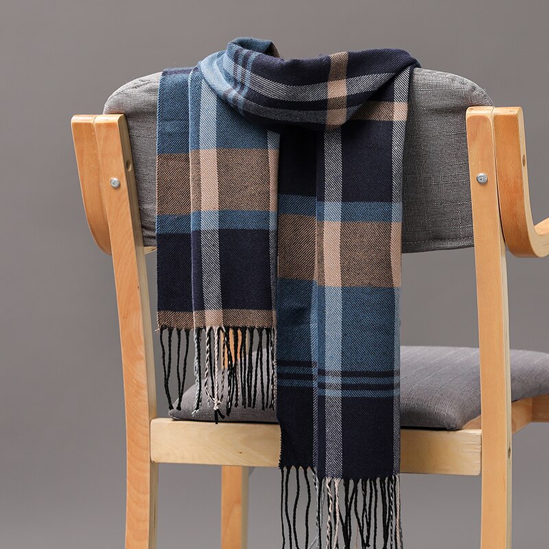 Plaid hiver écharpe femmes Foulard solide foulards décontracté écharpes cachemire Bufandas Hombre