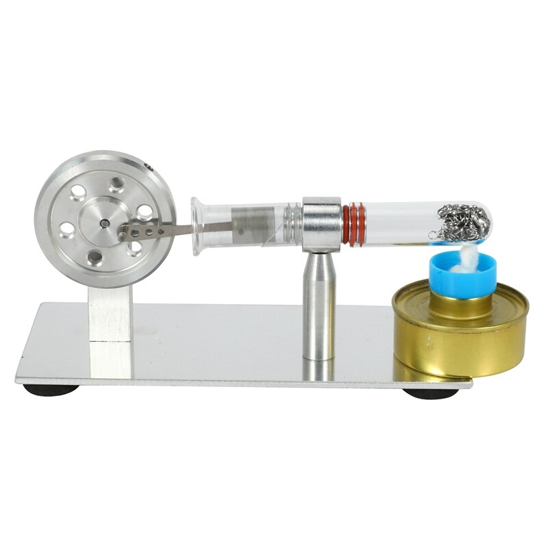 Mini Stirling Engine Mini Generator External Turbine Steam Engine Model Science Education Supplies: Default Title