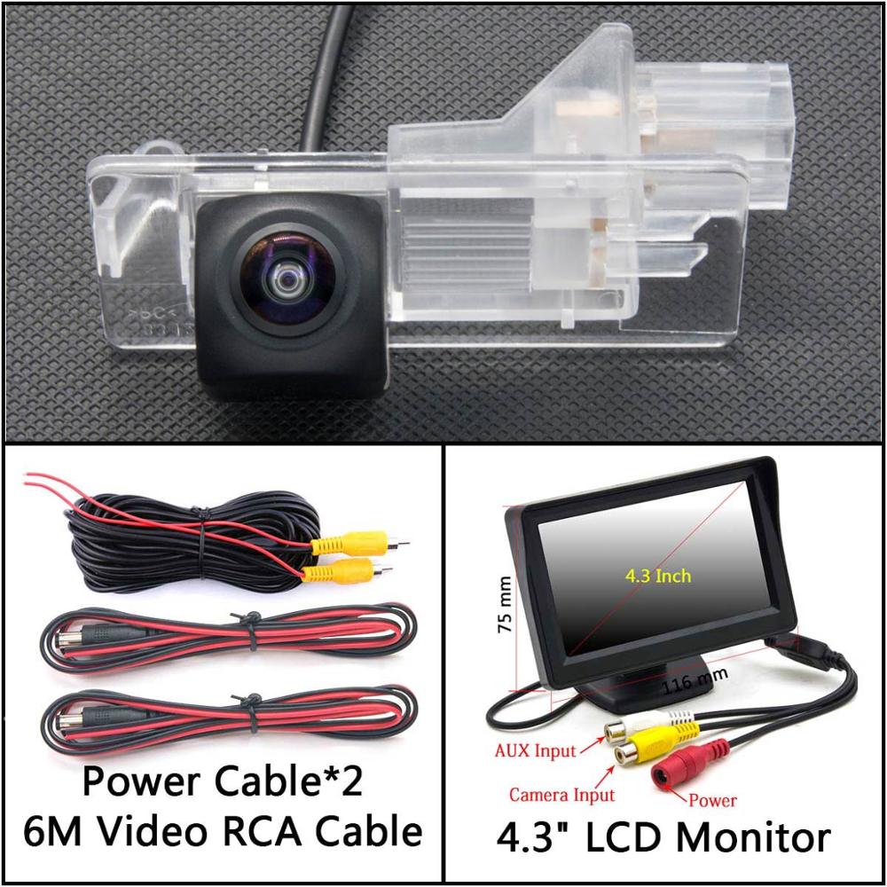 175 graden hd achteruitrijcamera voor renault scenic 2 ii renault grand scenic 2003 parkeermonitor: Cam voeg 4.3 inch lcd toe