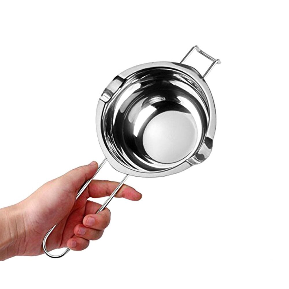 1Set Mini Electric Heater Stove with Pot Candle Making Melter Beeswax Heateter Wax Melting DIY Candles: 400ml Waxing pot