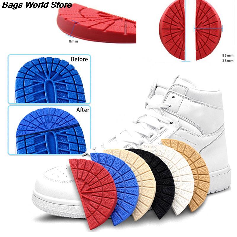 1 Paar Anti-Slip Zelfklevende Schoen Sticker Pads Schoenen Slijtvaste Zool Protector Voor Sneakers Zool Rubber zolen Stickers
