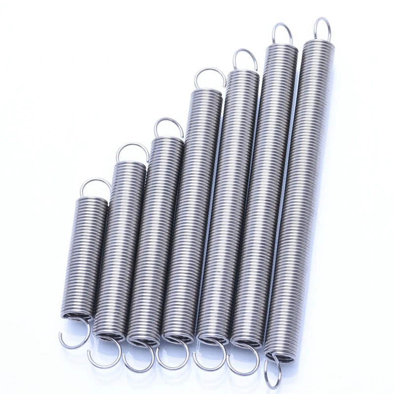 Spots Tension Spring Wire Diameter 1.5mm Outer Diameter 10mm Coil Extension Spring Pullback Spring Draught Spring