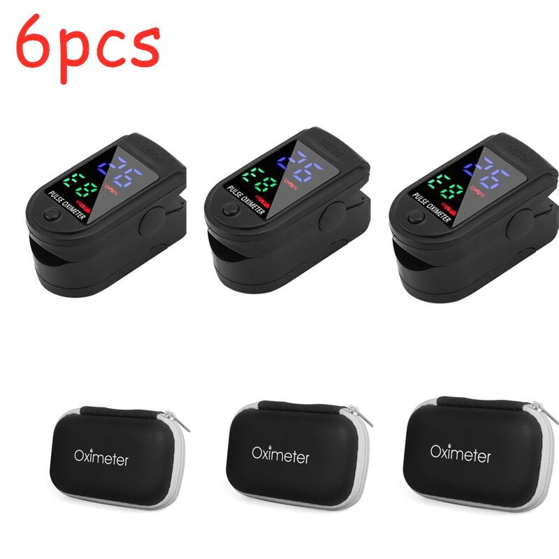 FREIES ! 4 farbe Digital Finger-pulsoximeter Combo Paket Herz Rate Monitor Spo2 Blut Sauerstoff Sättigung Meter Sensor: 03