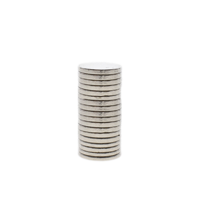 Krachtige Super Sterke Magneet Ronde Zeldzame Aarde Permanente Neo Neodymium Magneet 50 stks 8x1mm N35