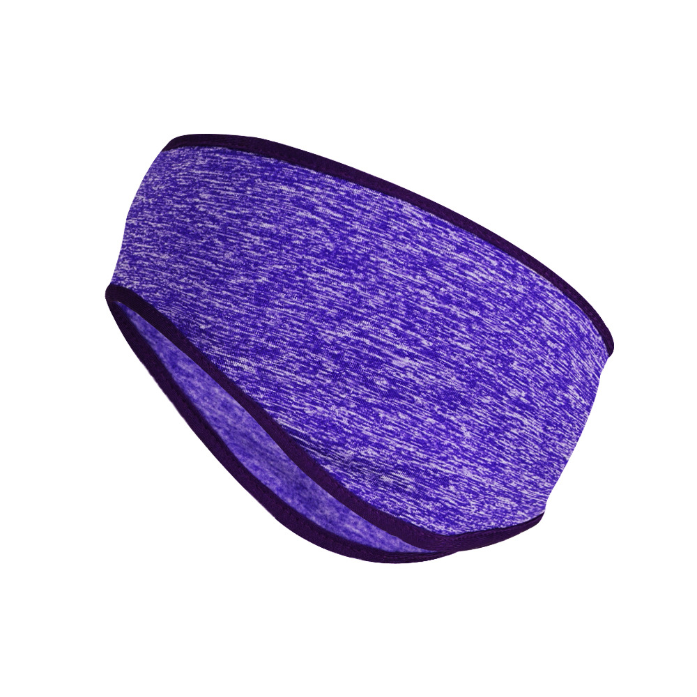 Outdoor Sports Hair Sweat Fleece Ear Cover Women Men Running Headband Ear Warmer Winter Sweatband Ear Muffs Yoga Headband: Red