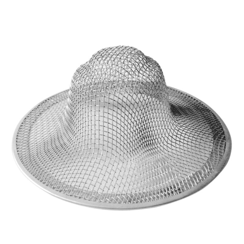 Rvs Gootsteen Zeef Haar Catcher Stopper Badkamer Bad Douche Drain Filter Percolator: app.11.2cm