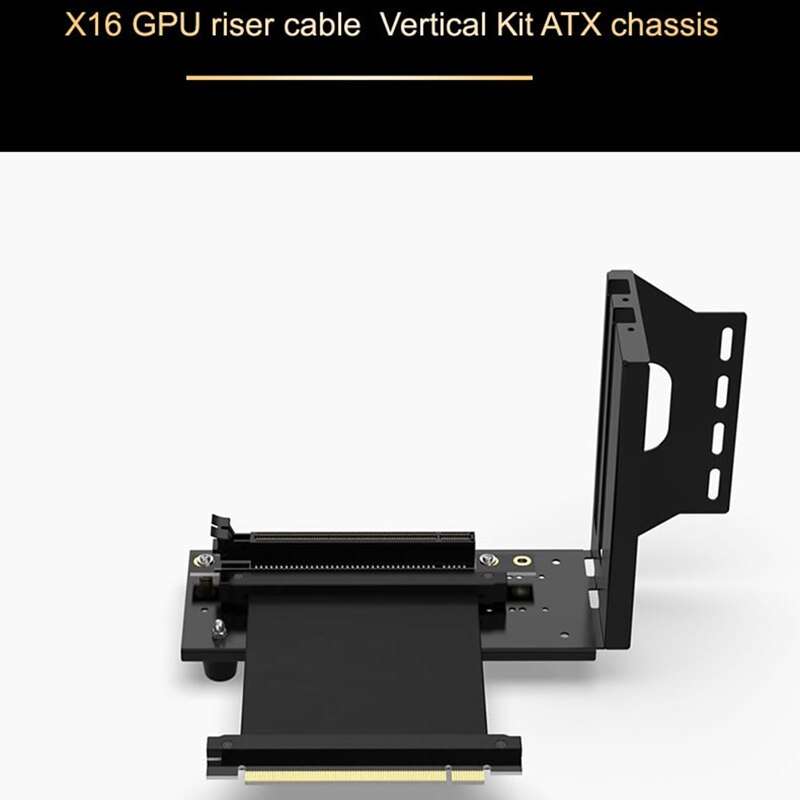 Pci-E X16 Riser Kabel Pci-E Express 16X3.0 Uitbreiding Adapter Kabel Voor Verticale Kit Atx Chassis