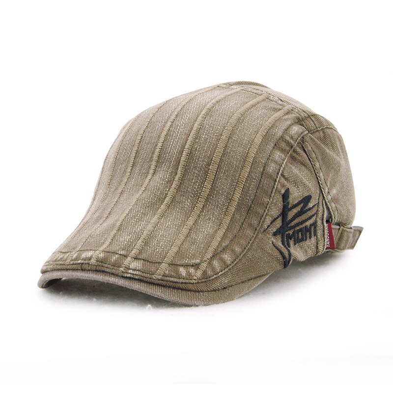 Weiblich männlich gestreiften französisch baskenmütze Hütte lässige Baskenmützen entenschnabel Hütte frauen männer schlicht zeitungsjunge knochen casquette flache erreichte Deckel gorras