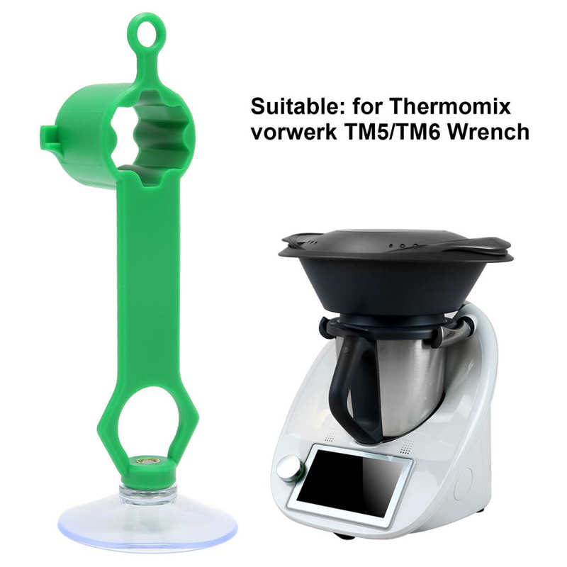 Llave mezcladora con ventosa, repuesto para Thermomix Vorwerk TM5/TM6, Llave Verde