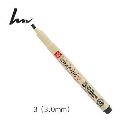 1 Pcs Pigment Liner Pigma Pen Fine Line Sketching Markers Different Tip Black Fineliner StylographsDrawing Pens Copic Supplier: Burgundy