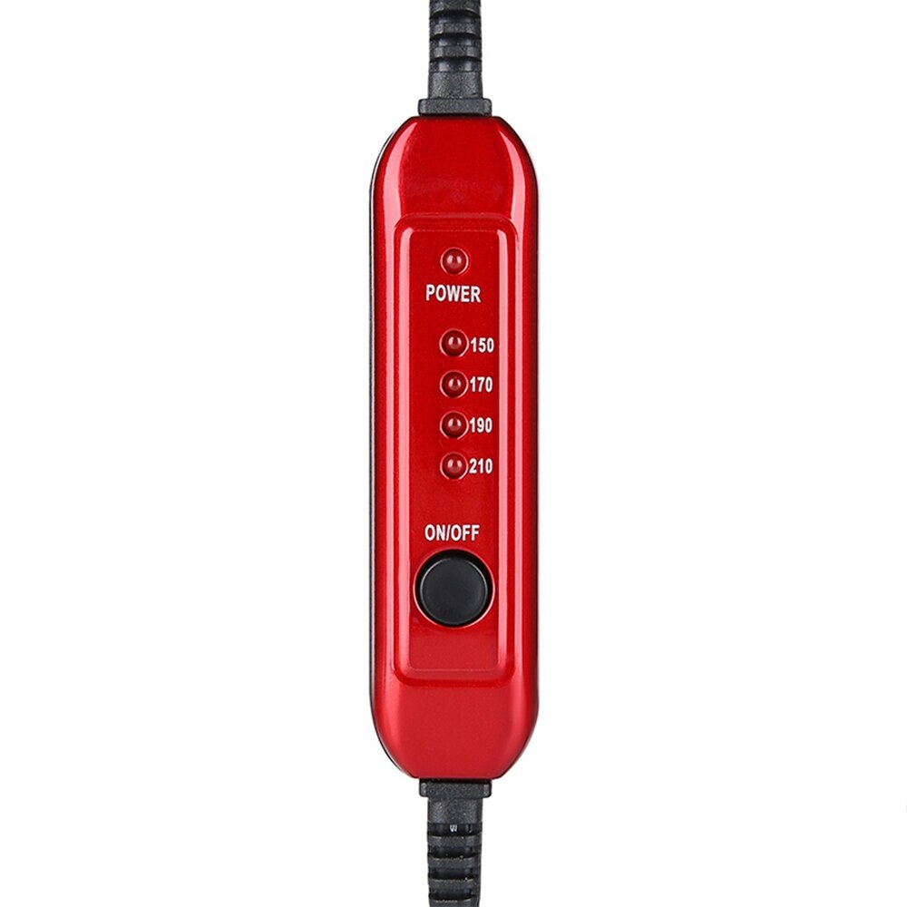 Keratin bonding salon tool fusions hair extension tools justerbar temperatur eu + uk + us plug keratin heat iron wand 1pc