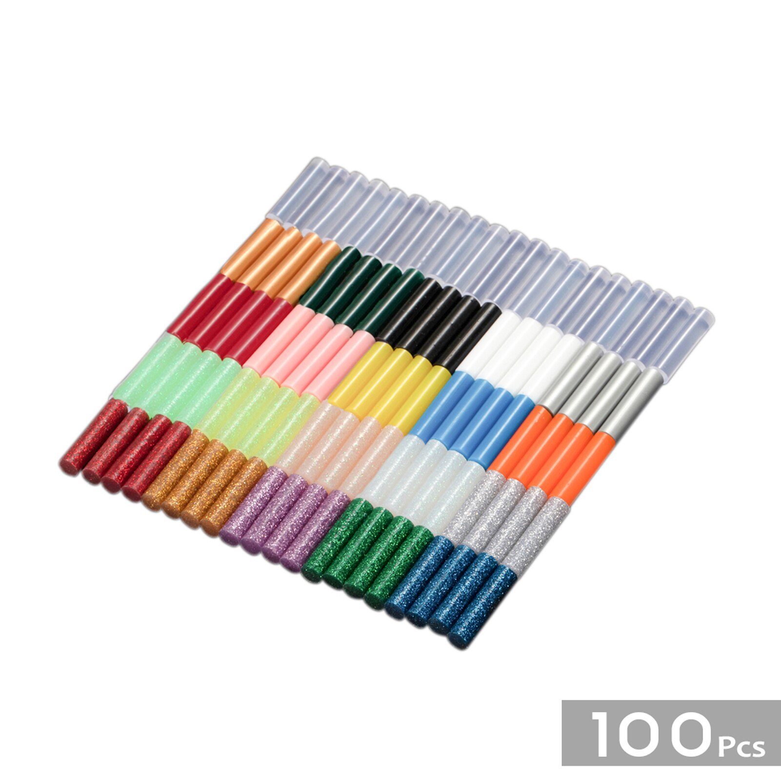 Xiaomi Wowstick Cordless Electric Hot Melt colla penna Gluer tipo-c ricaricabile fai da te Art Craft colla penna strumento di utilità domestica: 100pcs Stick