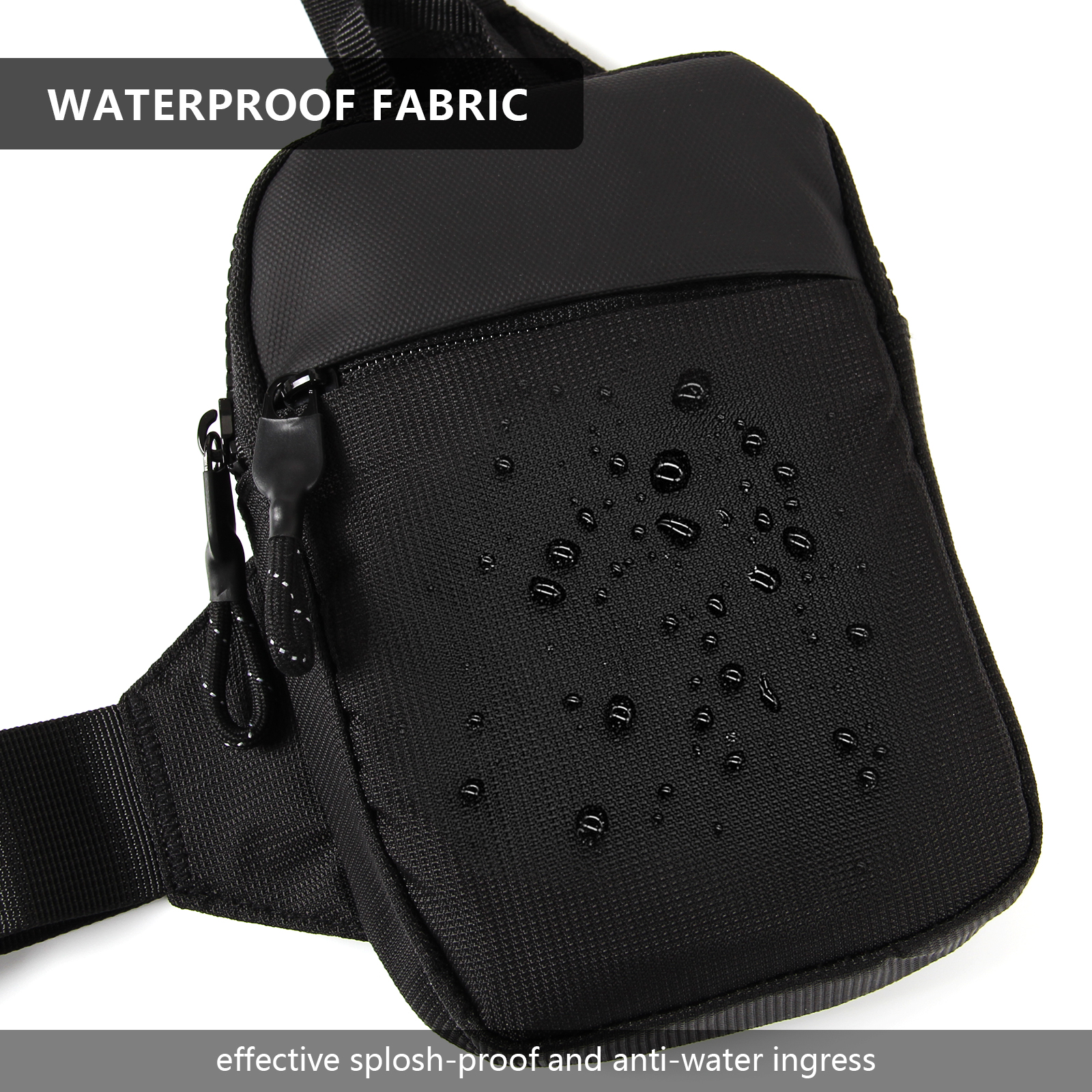 Factory Direct Sports Chest Bag Men's Small Size Backpack Women Messenger Bag Mobile Phone Waist Bag Mini Satchel
