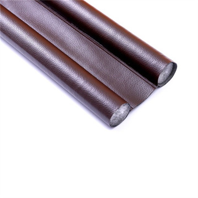Waterdichte Afdichting Strip Diepgang Excluder Stopper Deur Badkamer Bodem Guard Dubbele Winter Wind-Proof Baffle Doorstop Sealer Strip: Dark Brown
