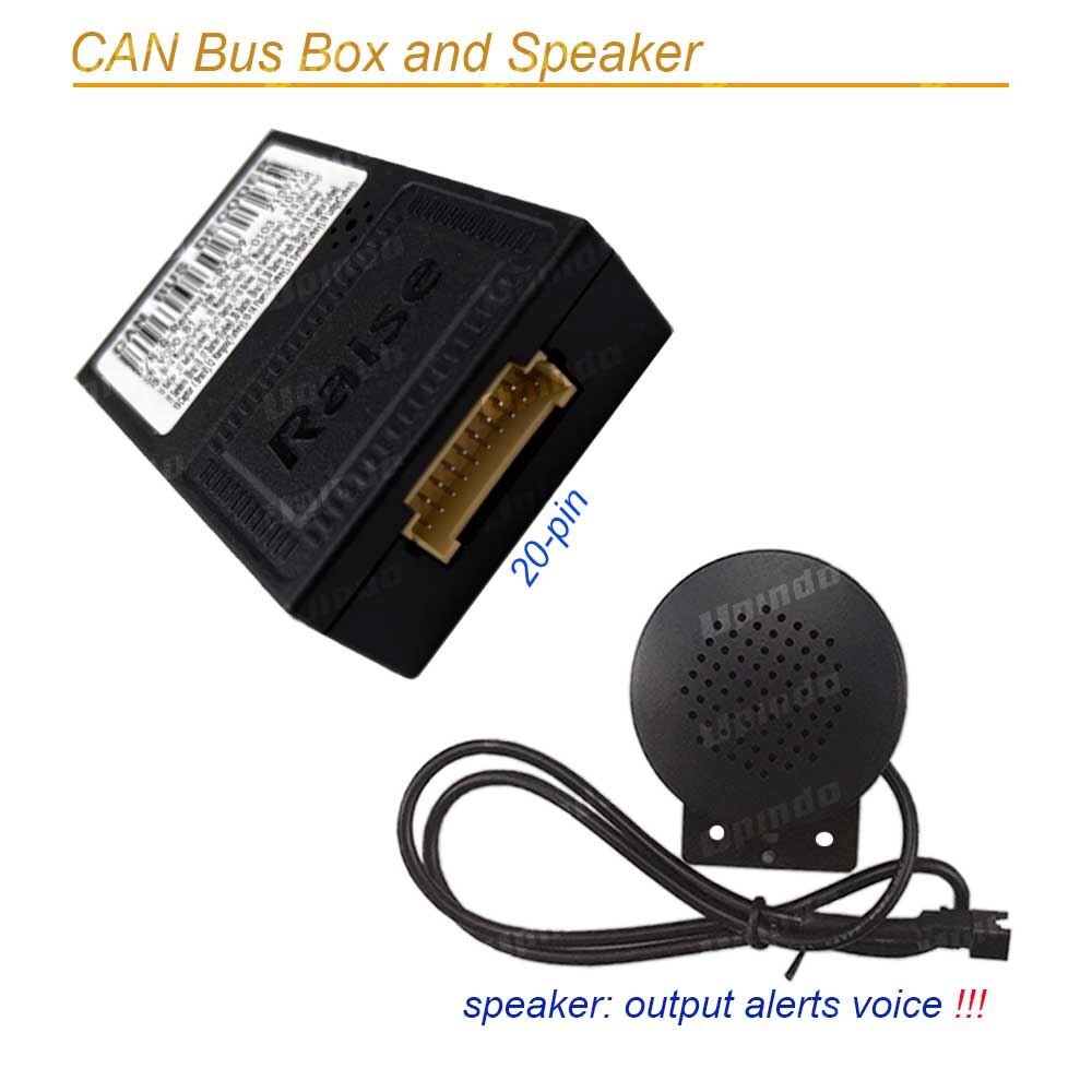 Car Radio Cable with CAN Bus Box Power Wiring Harness Connector Adapter for Renault Clio Captur Android Multimedia Player