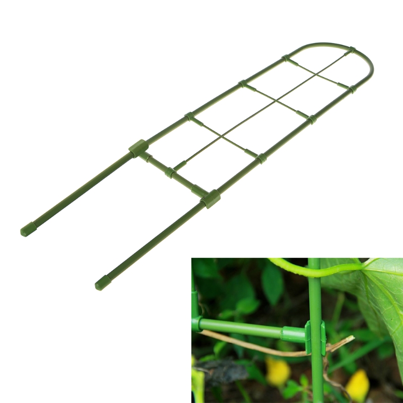 Planter støtteramme espalier klatre gør-det-selv blomsterranker pottestativ haveredskaber 60 x 13cm haveartikler