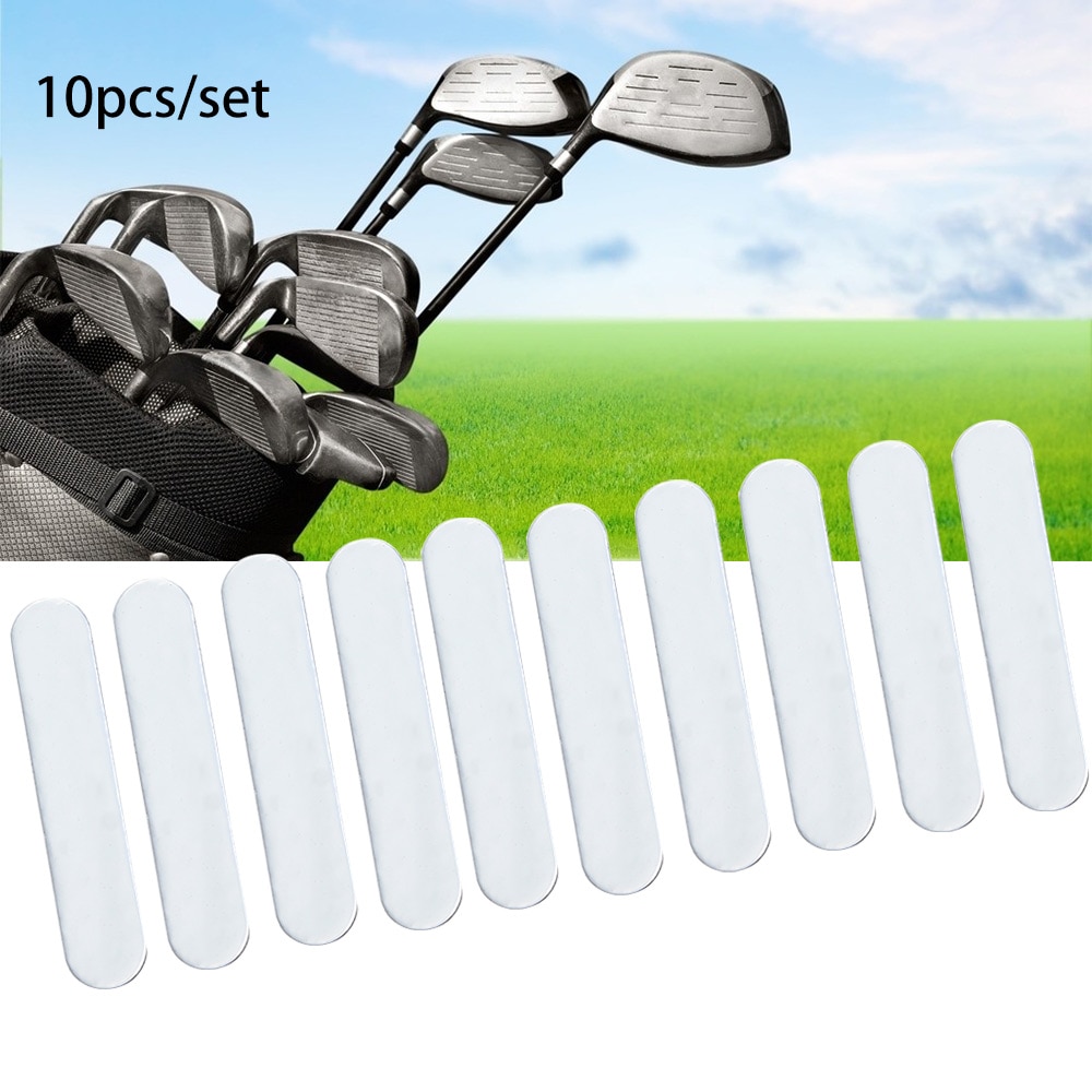 10 pcs/bag Golfer Adhesive Lead Tape Strips Add Power Weight To GOLF CLUB Tennis Racket Iron Putter Racquets Golf Accessaries