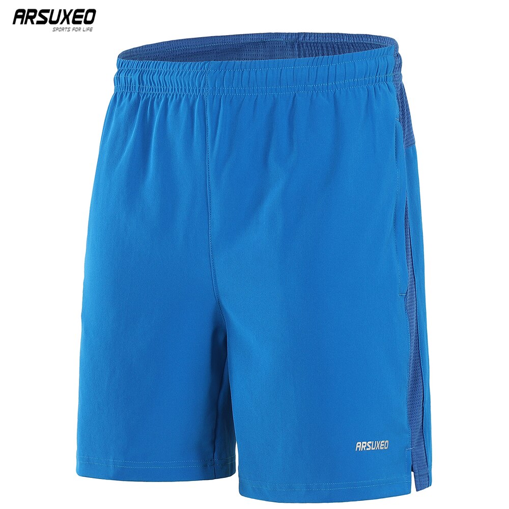 ARSUXEO Running Shorts Men Ropa Deportiva Hombre Quick Dry Sport Training Jogging Workout Gym Shorts Lightweight Loose Fit