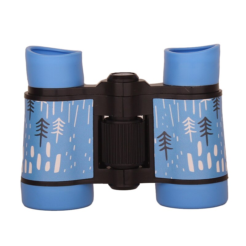 4x30 Binocolo Colorato Telescopio Fisso Zoom Anti-skid Regolabile In Gomma Giocattolo Per Bambini All'aperto Bird Watching Telescopio di Viaggio regali: M