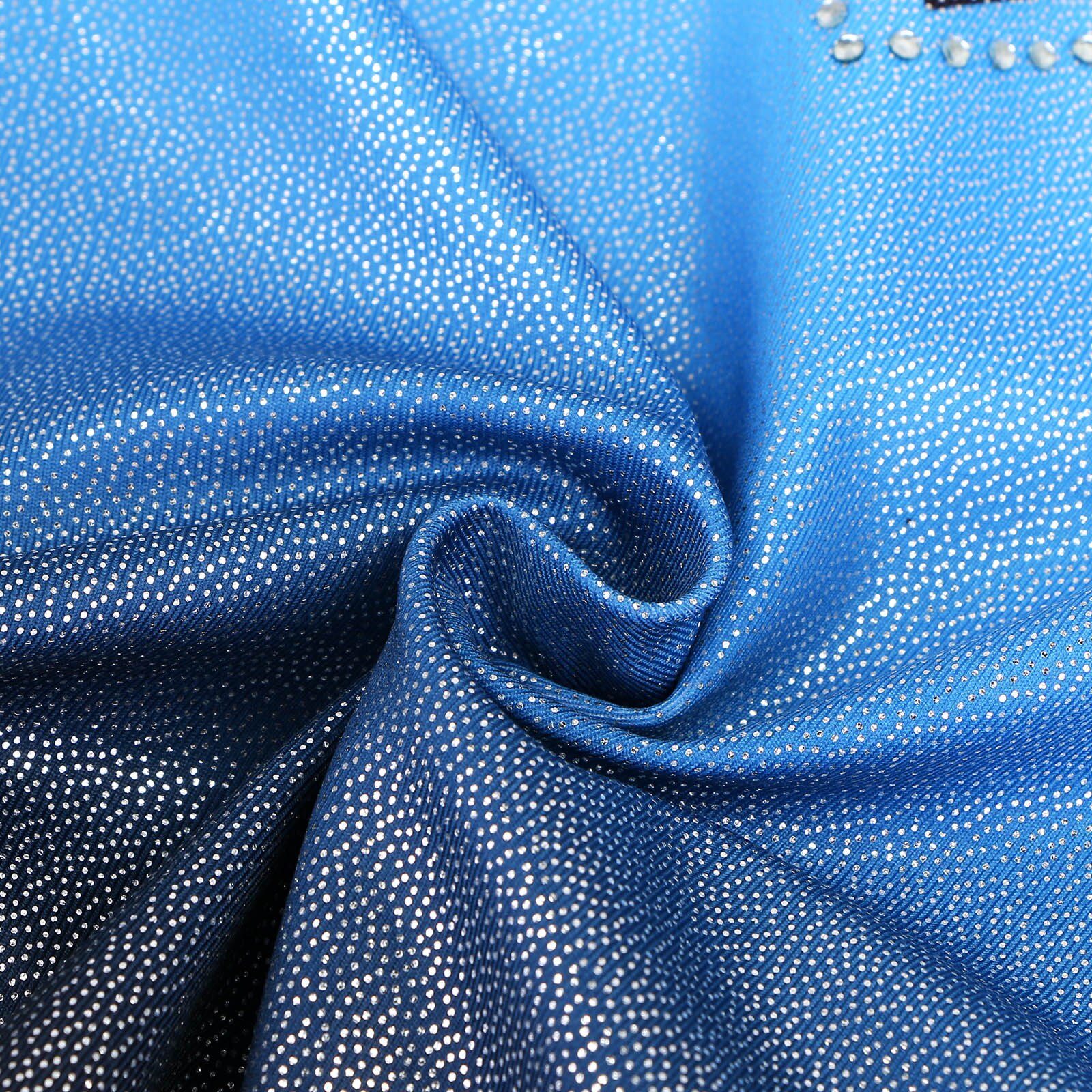 BAOHULU – justaucorps bleu dégradé pour filles, sans manches, costume de pratique de gymnastique, de ligne, tenue de danse, combinaison