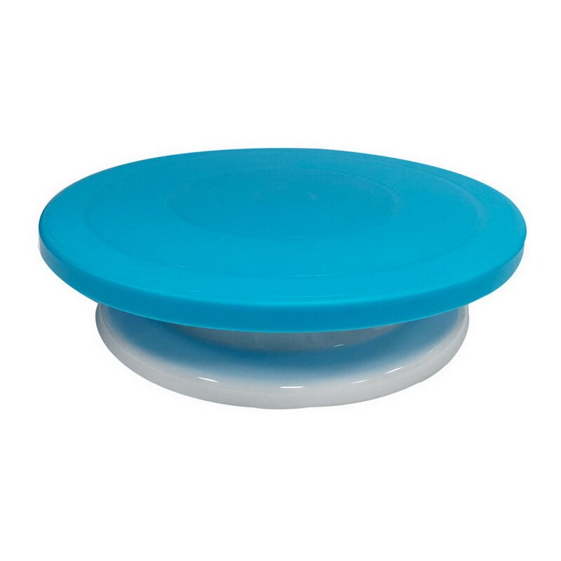 Plastic Cake Rotating Table DIY Baking Cake Stand Cake Turntable Rotating Cake Decorating Baking Tool Kitchen Supplies: 5