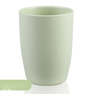 400ml par mund kop vand kopper børste tænder nordisk stil plast vaske vand kopper mælk krus kop fabriksforsyning: Nordisk grøn