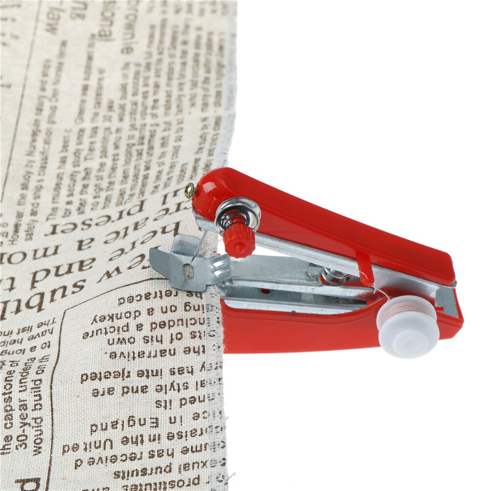 Bricolage à main Mini couture Machine couture sans fil à la main couture Machines vêtements tissus couture Machine