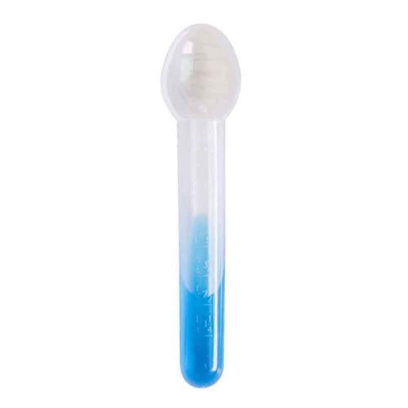 Spædbørnsmad dispensering sutteflaske ske silikone squeeze feeder redskaber 10ml 132