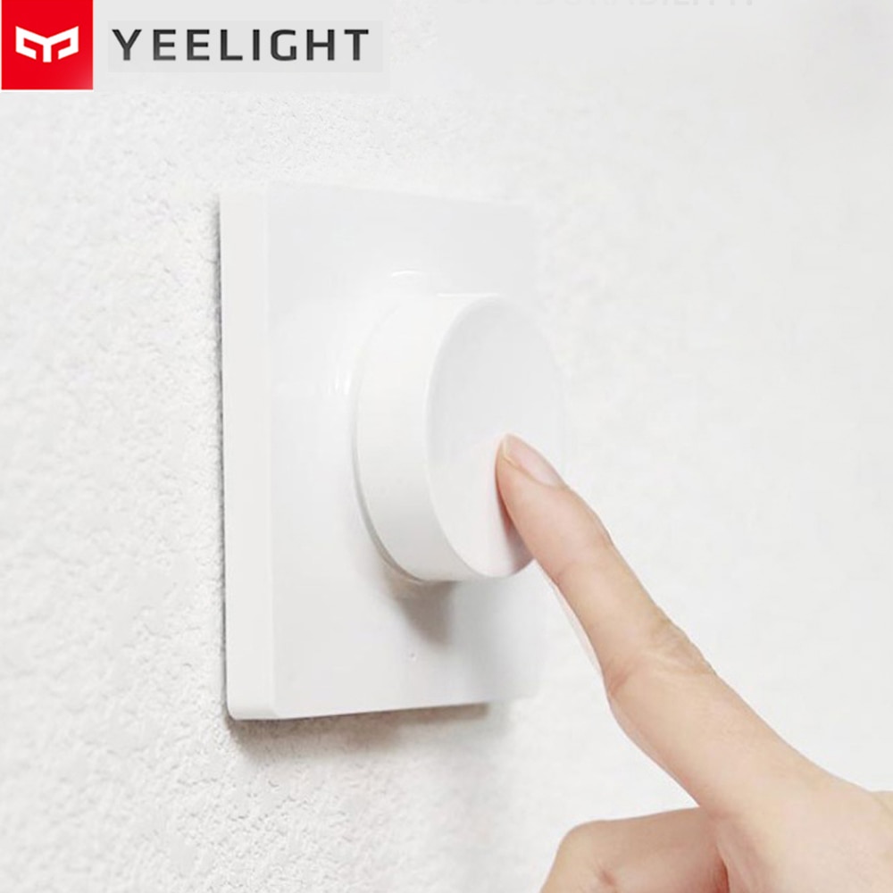 Yeelight Bluetooth Smart Dimmer Standaard Editie Draadloze BLE4.2 Licht Switch Voor Plafondlamp Muur Geplakt Afstandsbediening