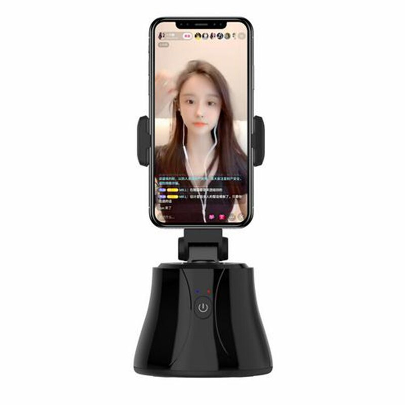 Bâton Selfie VODOOL 360° Avec Suivi Objet – Support Tout-en-un Noir/blanc/rose