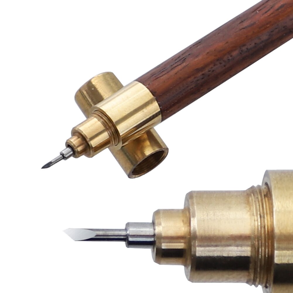 Wood Paper Cutter Pen Knife Scalpel Steel Blades Engraving Knive For Crafts Art Drawing Knife Engraving Pen DIY Repair Hand Tool