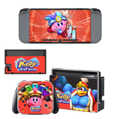 Kirby Skin Sticker vinilo for NintendoSwitch stickers skins for Nintend Switch NS Console Joy-Con Controllers: YSNS1147