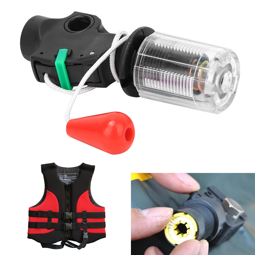 Life Jackets Inflator Device Automatic Inflator Device with Pills Accessories Inflatable Life Vest Automatic Device