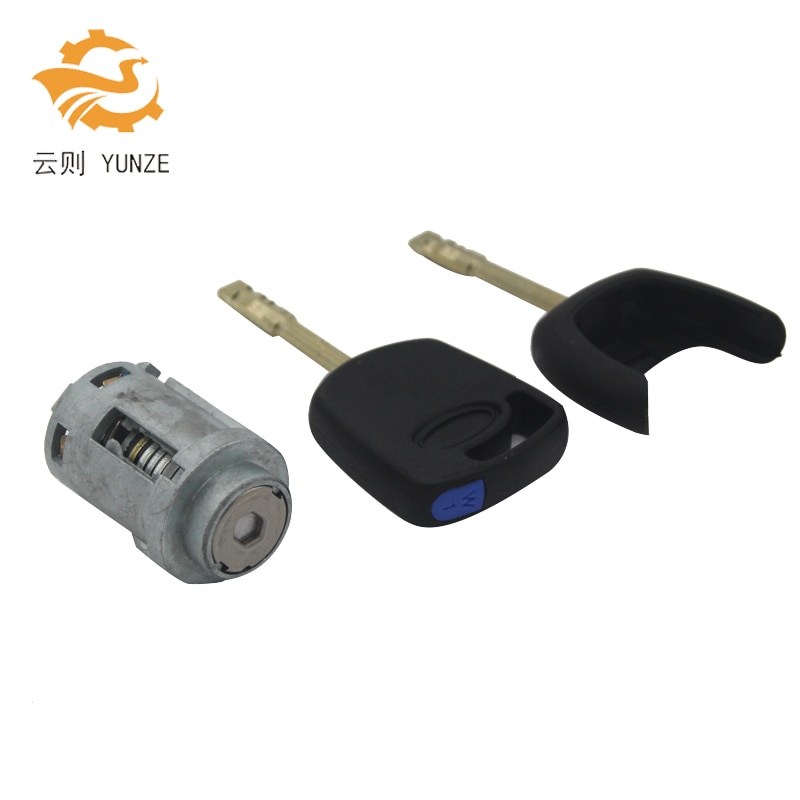 DRIVER SIDE LEFT DOOR LOCK WITH 2 SAME KEYS FOR FORD MONDEO 2001-2007