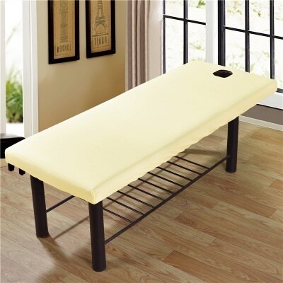 Universel massage sengetækslet solid sofa forreste hul elastisk allround wrap wrap: Beige