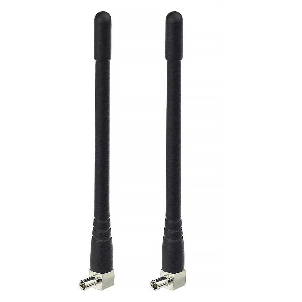 2pcs TS9 Connector Antenna Wifi Modem Router Extended Antenna PCI Card USB Wireless Router Aerial: Default Title
