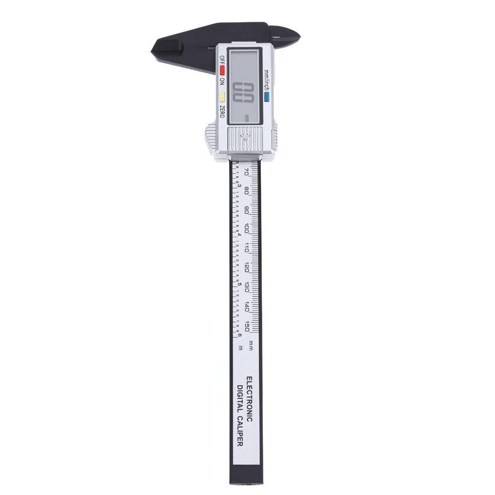 Fghgf 6 " /150mm elektroniske kalibre digital gauge vernier caliper fiberglass følermåler lcd paquimetro måleværktøj