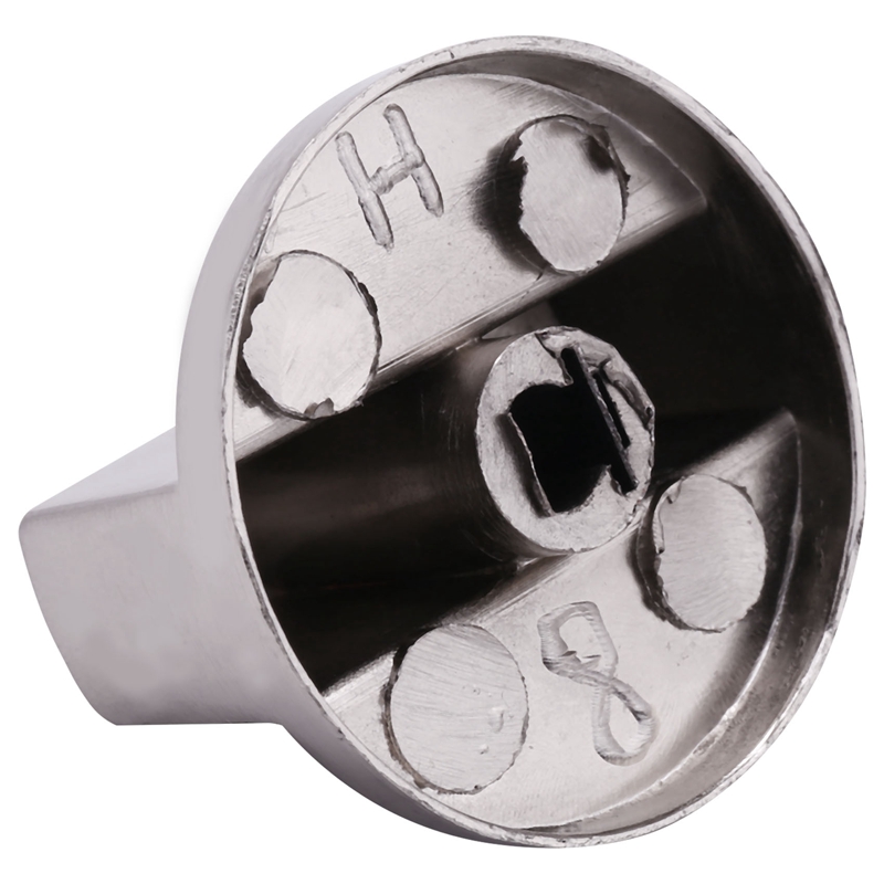 Brushed Metal Gas Stove Knobs Cooker Control Switch Range Oven Knobs Cooktop Burner Knob Gas Hob Switch Kitchen Replacement Acce