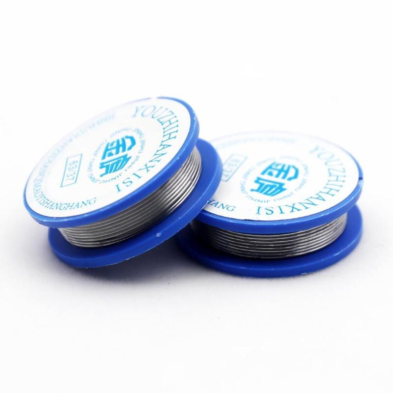1 stuk 0.8mm tin-lood soldeerdraad haspel 63/37 draad huishoudelijke multifunctionele soldeerdraad  m4 u 0