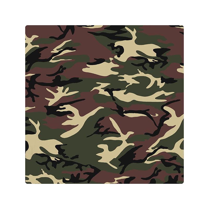 Camouflage Headband Cotton Bandanas Square Scarf Head Man Women Cycling Sun Protection Sports Breathable Printed Mask Headscarf