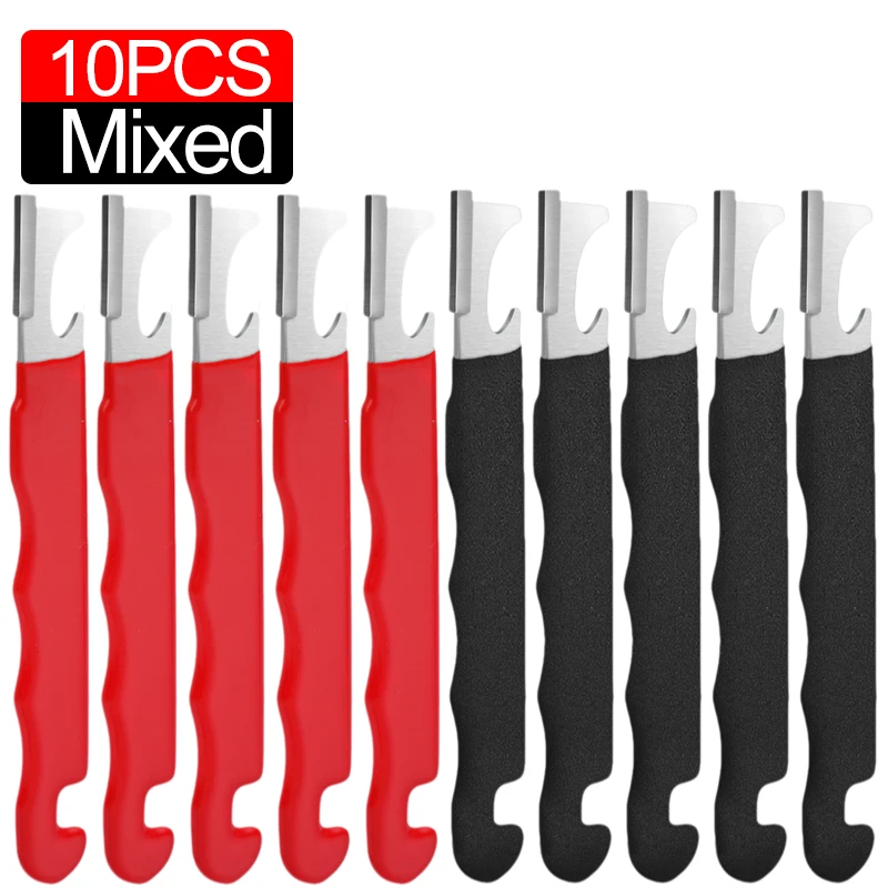10/1PCS Messer Spitzer Legierung Stahl Schere Manuelle Schnelle Schleifen Spitzer Outdoor Tragbare Garten Schaber Haushalts Werkzeug: Rosa