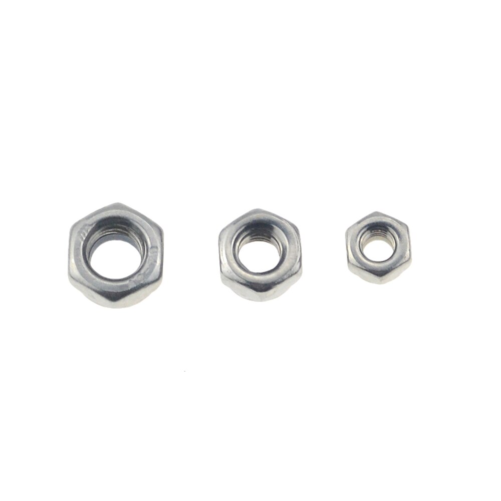 M2 m2.5 m3 m4 m5 m6 m8 m10 m12 304 roestvrijstalen zeskant nylon inzet borgmoer zelfborgende borgmoer borgmoer