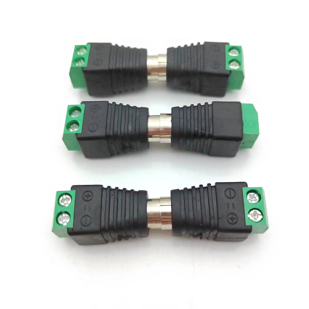 Adaptateur de bornier RCA mâle et RCA femelle, 2 pièces, Terminal AV, Audio vidéo, caméra de vidéosurveillance, connecteur de câble de haut-parleur