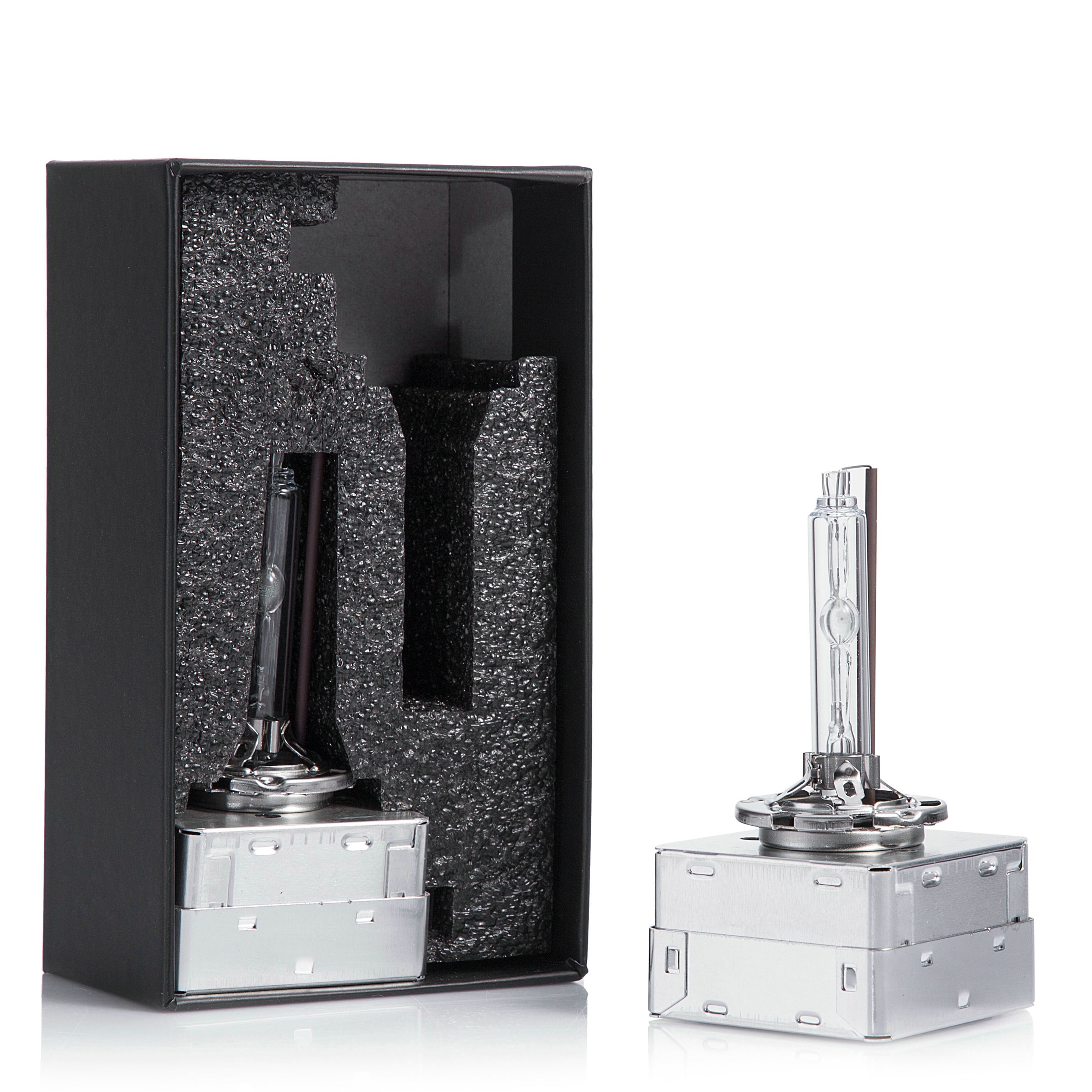 Luz UV de arranque rápido, superbrillante, alta potencia, , base metálica, lámpara de Xenón HID D1S D3S, Bombilla de xenón, blanco cálido, faro blanco para coche