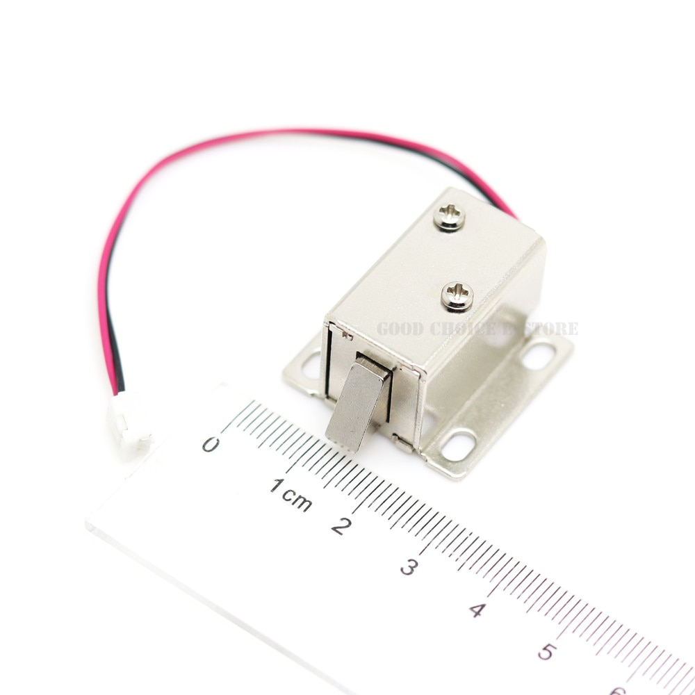 5 teile/los Mini Kleine Größe Elektromagnetische Elektrische Steuerung Schrank Schublade Schloss DC 12 v/DC 5 v/ 6 v